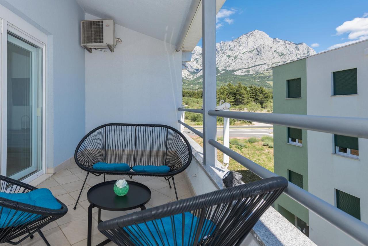 Deluxe 3 Bedroom Apartment With Sea View Baška Voda Exteriör bild